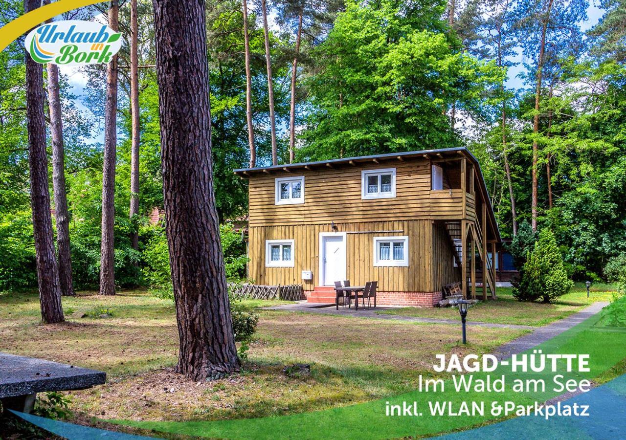Jagd-Angler-Holzhaus-Im-Wald-Am-See Villa Kyritz Exterior foto
