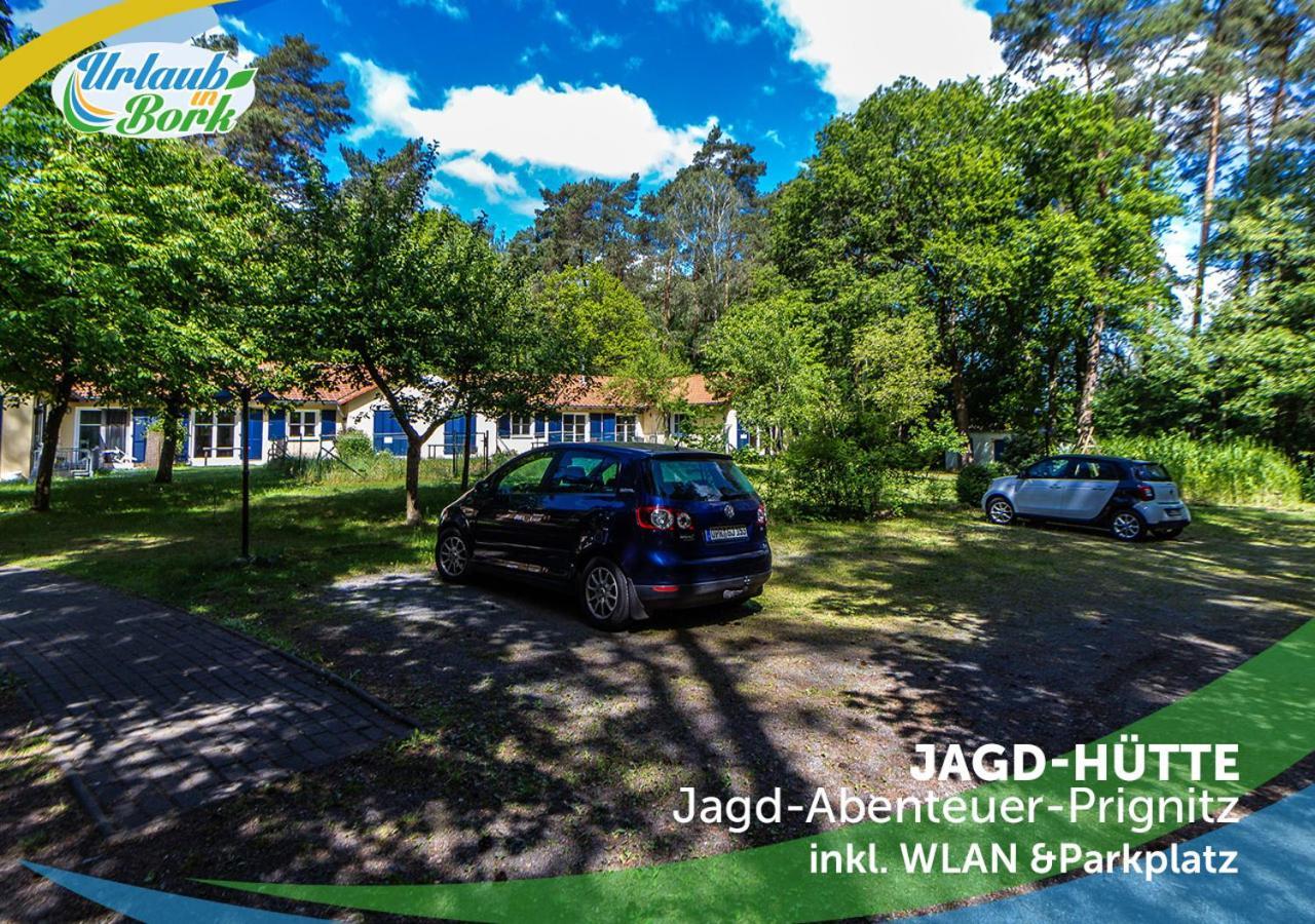Jagd-Angler-Holzhaus-Im-Wald-Am-See Villa Kyritz Exterior foto
