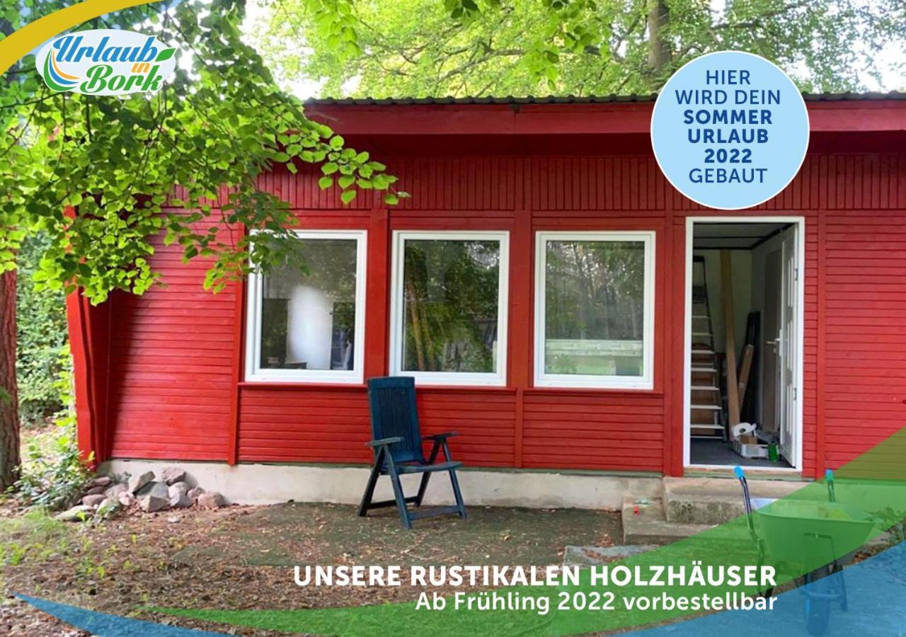 Jagd-Angler-Holzhaus-Im-Wald-Am-See Villa Kyritz Exterior foto